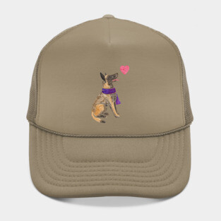 Watercolour Malinois Hat