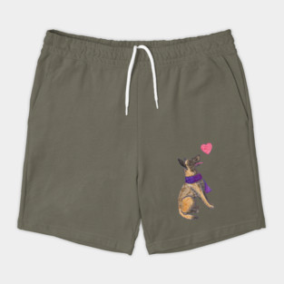 Watercolour Malinois Shorts