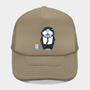 Golang Gopher Go Wick with Dog Hat