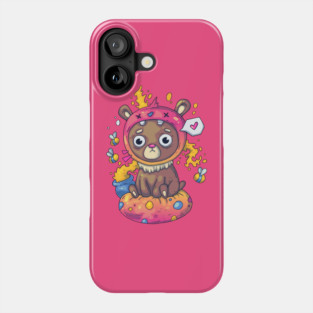bear moody pot honey cartoon Phone Case