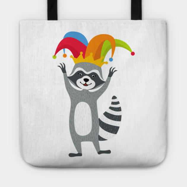 Raccoon in a funny hat Tote by Tshirtiz