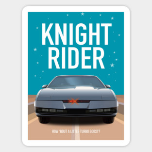 Knight Rider TV Series Sticker