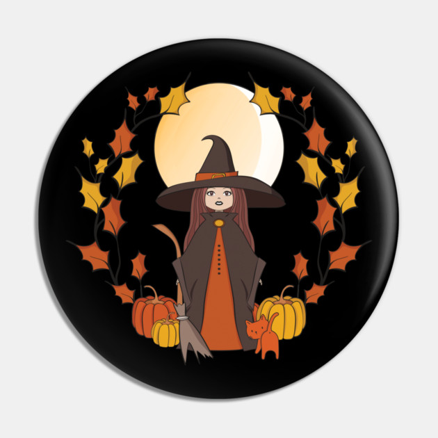 Halloween Autumn Cheeky Witch® Pin by Cheeky Witch