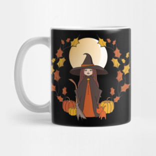 Halloween Autumn Cheeky Witch® Mug
