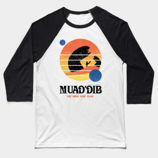 Muaddib, The Spice Must Flow, Vintage Arrakis Baseball T-Shirt