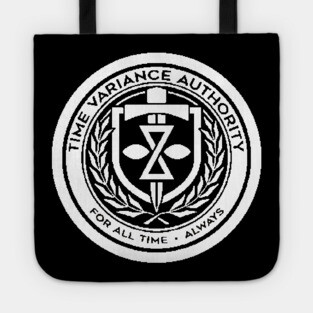 TVA T-Shirt Loki Black and White Tote