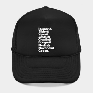 Top Gun Names List Hat