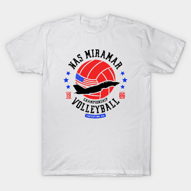 Miramar Volleyball Championship Top Gun T-Shirt TeePublic