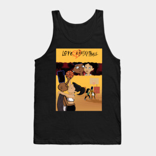 Love and basketball Tank Top