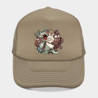 ball monster doodle Hat