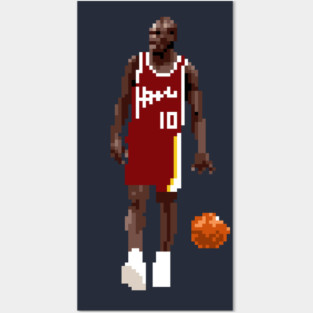 Mookie Blaylock Pixel Dribble Posters and Art