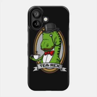 Tea Rex Dinosaur Phone Case