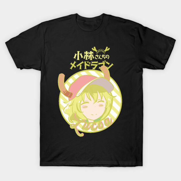 MISS KOBAYASHI'S DRAGON MAID: LUCOA (BLACK) T-Shirt by FunGangStore