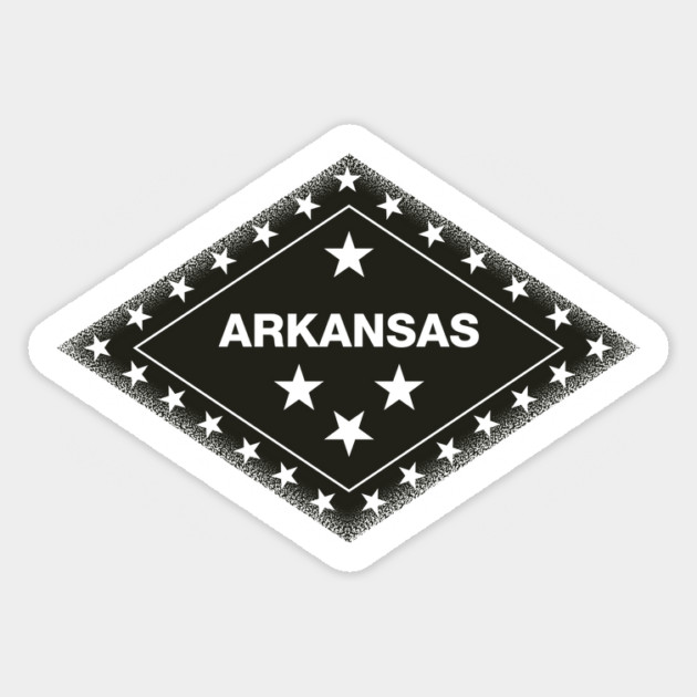 Arkansas Black Out Sticker by rt-shirts