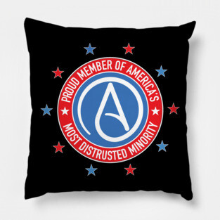 Proud Atheist Pillow