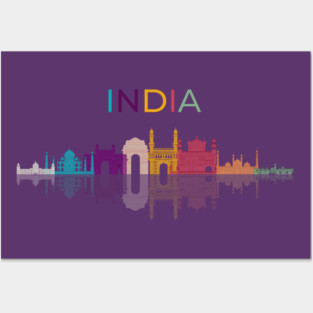 INDIA Posters and Art