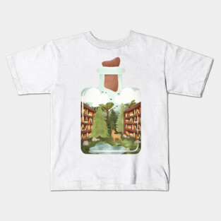 FOREST LIBRARY Kids T-Shirt