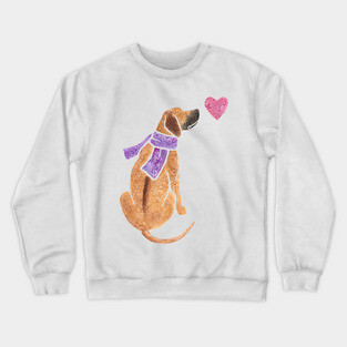 Watercolour Rhodesian Ridgeback Crewneck Sweatshirt