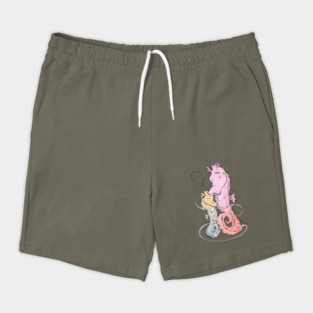 Seahorse Hugs (Color) Shorts