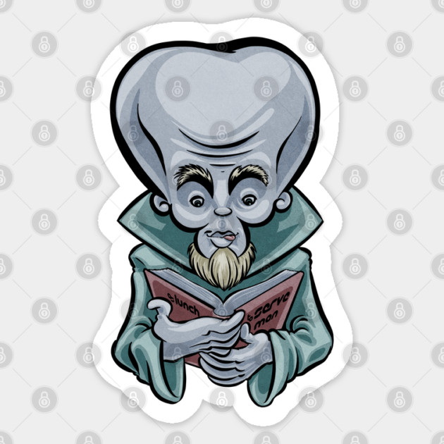 to Serve Man Sticker by majanation