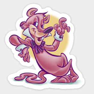 snaggle puss Sticker