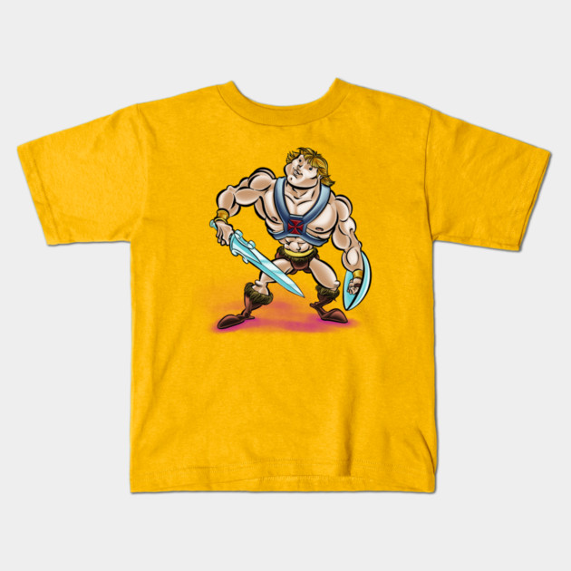 He MAN Kids T-Shirt by majanation