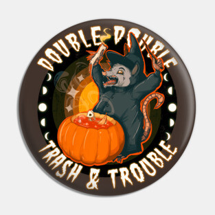 Opossum Witch Pin