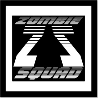 Zombie Squad ZS G.I. (White) T-Shirt Posters and Art