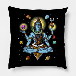 Lord Shiva Meditation Pillow