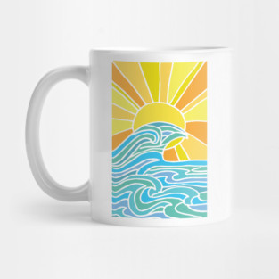 The Ocean is Calling Mug