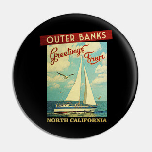 outer banks - north carolina Pin