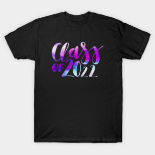 Class Of 2022 Graduation Senior 2022 Men Girl Shirt tie dye T-Shirt