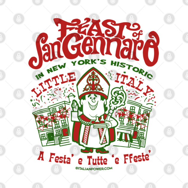 Feast of San Gennaro NYC "Faux Back" by ItalianAmericanPodcast