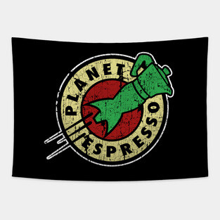 Planet Espresso Tapestry