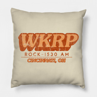 WKRP Cincinnati Pillow