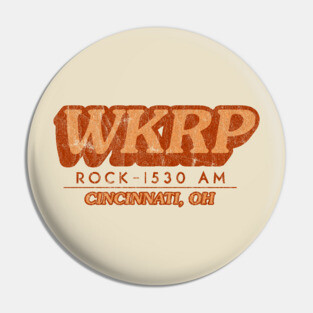 WKRP Cincinnati Pin