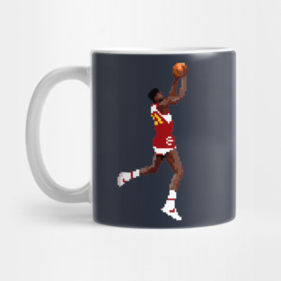 Dominique Wilkins Pixel Dunk Mug