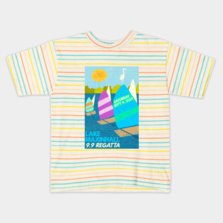 Lake Maxinhall 9.9 Regatta 2021 Kids T-Shirt