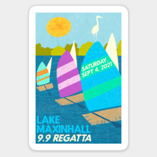 Lake Maxinhall 9.9 Regatta 2021 Sticker