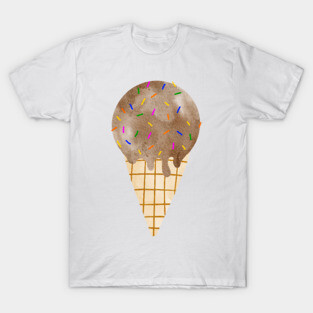 Chocolate ice cream T-Shirt