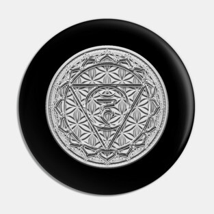 Flower Of Life Chakra Divine Geometry Spirituality Pin