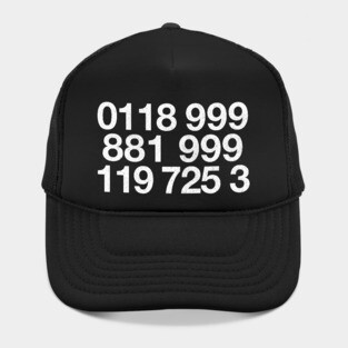 0118 999 8819991197253  / IT Crowd Fan Design Hat