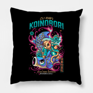 Koinobori Cat Pillow
