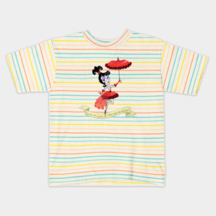 Lydia The Tattooed Lady Kids T-Shirt