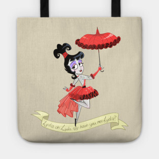 Lydia The Tattooed Lady Tote