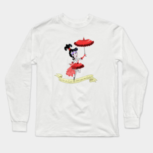 Lydia The Tattooed Lady Long Sleeve T-Shirt