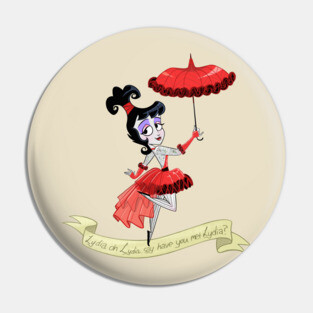 Lydia The Tattooed Lady Pin