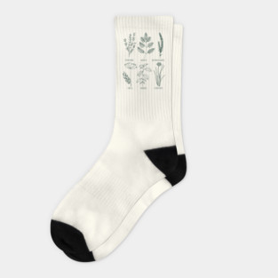 Herb Garden Socks