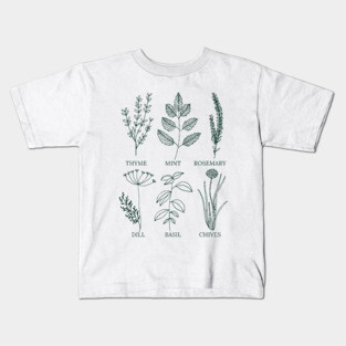 Herb Garden Kids T-Shirt