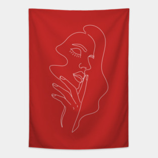 Secret temptation Tapestry